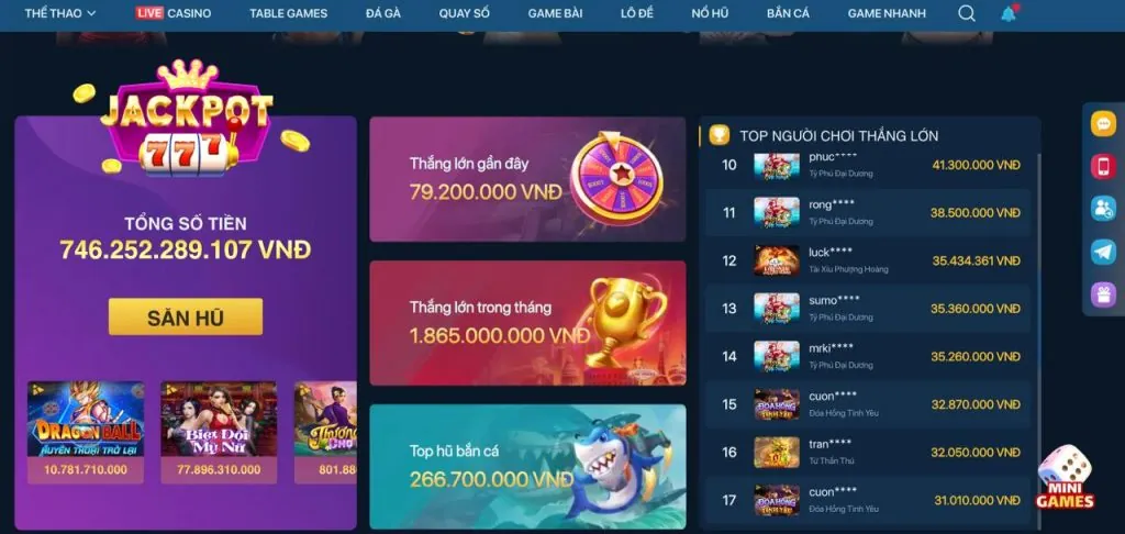 Các chương trình khuyến mãi 88clup Android
